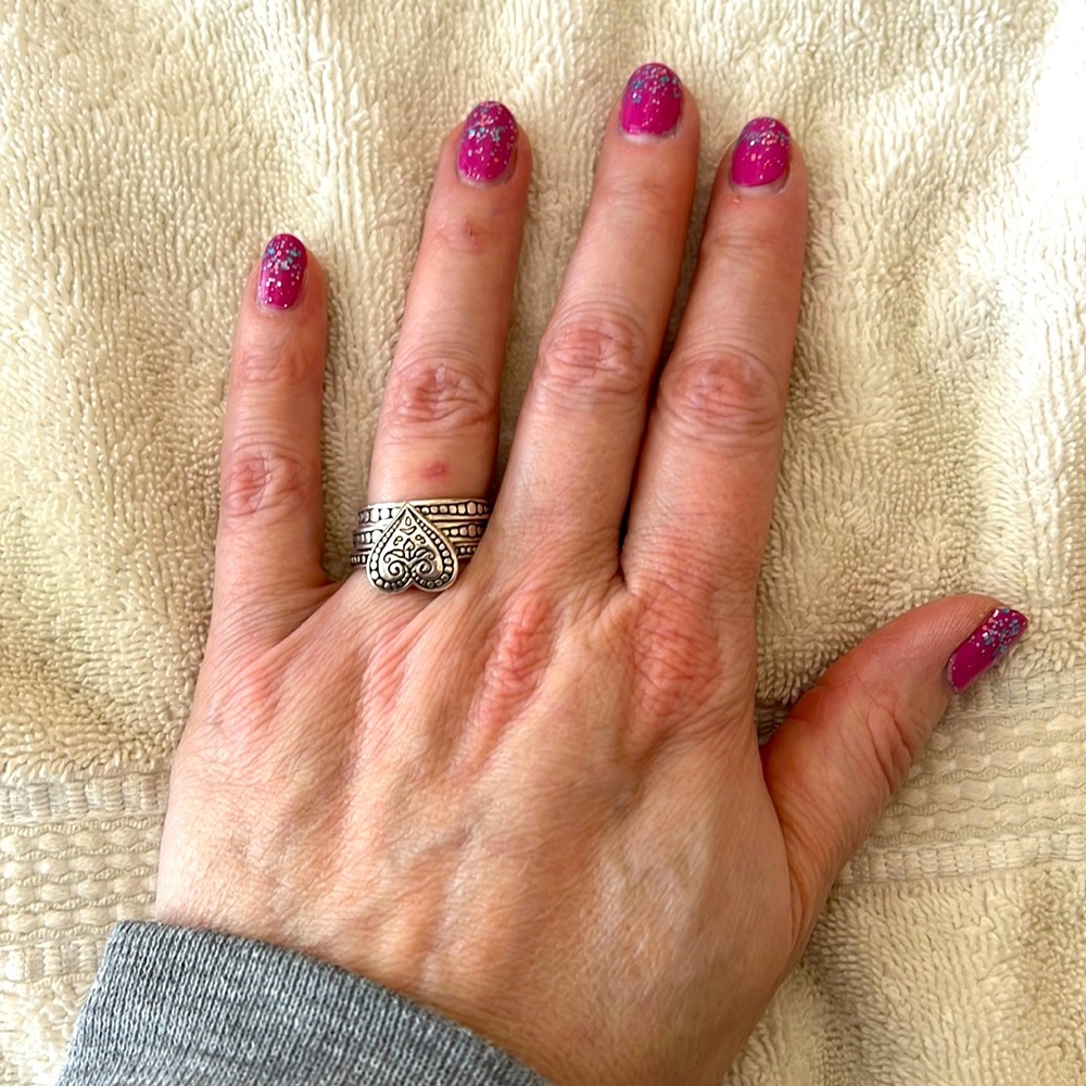 Brighton stackable heart rings